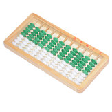 Children Rods Colorful Beads Wooden Abacus Arithmetic Soroban Kid's Calculator Tool Toy Education