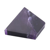 Pyramide de cristaux d'améthyste chargée d'énergie Reiki, guérison naturelle, décoration intérieure à domicile, 30mm