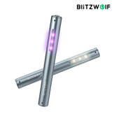 BlitzWolf BW-FUN9 УФ-лампа для дезинфекции с белой светодиодной подсветкой для портативного использования в быту, заряжается, совмещает в себе возможность убийства бактерий и освещения