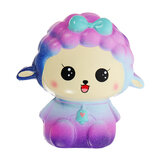 Jumbo Kawaii Sheep Squishy aranyos galaxis kecske Soft Alpaca lassan emelkedő illatos játék ajándék