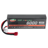 Bateria LiPo XF POWER 7.4V 4000mAh 100C 2S com conector T Deans para carro RC