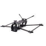 GEPRC GEP-CB5 227mm Wheelbase 5 Inch Frame Kit Crocodole Baby 5 Compatible with 26.5x26.5mm / 20.5x20.5mm FC Mounting Hole for RC Drone FPV Racing