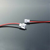 DIY 1.25mm a 2 pin Micro Connettore-Spina Cavo Maschile Femminile per RC LIPO Batteria FPV Drone Quadricottero