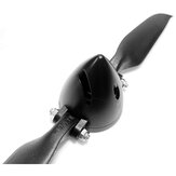 Nylon Faltpropeller Spinner mit Aluminiumkern 31mm/37mm/45mm/50mm für 6-15 Zoll 2-Blatt Propeller RC Flugzeug Starrflügel