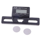 LCD Digital Pitch Gauge Blades Angle Measure Tool for ST250-800 Flybarless Helicopter