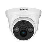 SriHome SH030B HD Kamera IP 3MP 1296 P H.265 Kamera ONVIF AP Hotspot 3X Zoom cyfrowy Wykrywanie ruchu Alarm Bezpieczeństwo Kamera CCTV