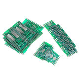 105Pcs 7 Values Each 15 PCB Board Kit SMD Turn To DIP SOP MSOP SSOP TSSOP SOT23