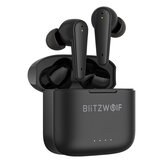 [Dual ANC] BlitzWolf® BW-FYE11 TWS fone de ouvido bluetooth V5.0 Active Redução de ruído AAC HiFi estéreo HD Chamadas Touch Control Sports Headphone com 4 microfone