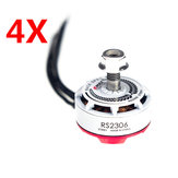 4X Emax RS2306 White Edition 2750KV 3-4S Racing borstelloze motor voor RC Drone FPV Racing Multi Rotor