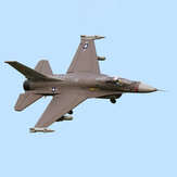 FMS F-16 Fighting Falcon V2 760mm Spanwijdte 64mm 11-messige Ducted Fan Vliegtuigen EPO RC Vliegtuig PNP