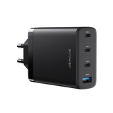 БлицВолк® БВ-С23, 100 Вт, 4 порта, настенное зарядное устройство GaN, двойное 100 Вт USB-C PPS PD3.0 QC3.0 SCP, быстрая зарядка для iPhone 14 14 Plus 14 Pro Max для Samsung Ga