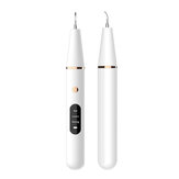 Limpiador Dental de Cálculos Sónicos Eléctricos Smart Sonic con Carga USB, 3 Modos, Limpiador Oral Portátil con Luz LED para Blanqueamiento Dental