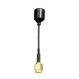 2 stuks Turbowing 5.8Ghz 2.5dBi SMA/RP-SMA 73mm LDS Capsule Mini RC-antenne voor FPV-systeem
