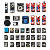 Geekcreit 37 in 1 Sensor Module Board Set Starter Kit SENSOR KIT Per Arduino Plastic Borsa Package