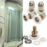 25/27mm Replacement Brass Bathroom Shower Door Roller Runner Glass Sliding Door Wheel Pulley