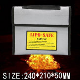 Новый поверхностный огнестойкий взрывозащищенный защитный пакет для Li-po-батареи размером 240 * 210 * 50 мм