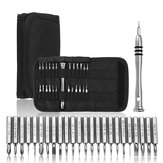 25 in 1 Precision Screwdriver Set Torx Canvas Wallet Bag Style for iPhone Cellphone Electronic