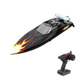 Everyine EBT04 RTR 2.4G 4CH 40km/h Brushless RC Boat Vehicles Models with Colorful Lights Water Cooling System