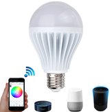 ARILUX® E27 11W RGBW Smart WIFI APP Contrôle LED Ampoule de Travail avec Alexa Google Accueil AC100-265V