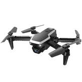 CSJ S171-PRO Mini 2.4G WiFi FPV com câmera dupla ajustável de ângulo amplo 4K HD Zoom de 50x Modo de manutenção de altitude Drone Quadcopter dobrável RTF