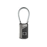 ANYTEK L1 USB Leitor de impressão digital resistente à água Fechadura inteligente sem chave Cadeado antirroubo para segurança da porta