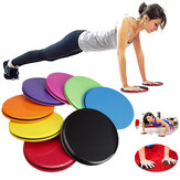 2 шт./набор Фитнес круглые скользящие диски Двусторонние инструменты для упражнений для пресса дома