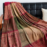190 * 150cm coton couvertures canapé lit décor jeté couverture couverture Soft tapis tapis