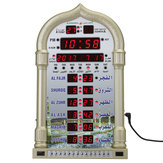 Đồng hồ tường nhà thờ Hồi giáo với loa báo thức Azan Al-Harameen, quà Ramadan