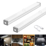 Светодиодный ночник Motion Датчик Кабинет Лампа USB аккумуляторный шкаф ночь Лампаs для шкафа, кухни, спальни, ступенчатого освещения
