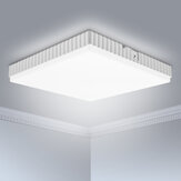 24W 四角形のパターンの天井灯 6000K 明るい白 40個のランプビーズ 160-265VAC IP54