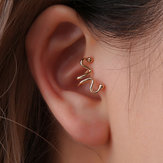 Fashion Ear Clip Earrings Snake Bone Animal Matchstick Ear
