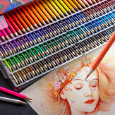 Crayons de couleur à l'huile professionnels ensemble artiste peinture esquisse bois couleur crayon école fournitures d'art 48/72/120/160 couleurs