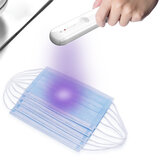 Lâmpada de desinfecção por UV Lâmpada de bulbos Portátil de esterilização por UV com luz LED Lâmpada esterilizadora por UV portátil