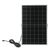 Ppanel Solar Portátil de 50W Cargador Dual de USB Kit de Ppanel Solar con Cable de 3m