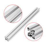 Profilo in alluminio a scanalatura T 4040 lungo 500 mm per telaio di estrusione CNC