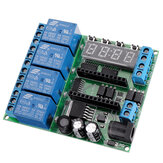 Module relais Pro Mini IO22C04 à 4 canaux, carte d'extension, relais de retard multifonction Alimentation PLC