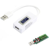 Digitális kijelzős USB teszter áramfeszültség töltő kapacitás érzékelő, áramforrás akkumulátor mérő + kisülési ellenállás terheléssel