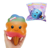 Marshmallow Squishy 18*11cm Slow Rising Rainbow Cotton Candy Original Packaging  Stress Gift Toy