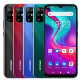 DOOGEE X96 Pro Global Version 6,52 ιντσών HD + Waterdrop Screen 4GB 64GB 5400mAh Android 11.0 SC9863A 13MP AI Τετραπλή κάμερα Octa Core 4G Smartphone