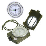 Outdoor Mini Portable Military Army Geology Compass Pocket Prismatic Compass + Pouch