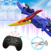Szórakoztató Pterodactyl repülési szimuláció hanggal 2.4G Magasságtartás mód Fej nélküli mód LED EVA RC Drón Quadcopter RTF