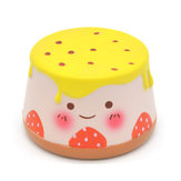 10CM Pudding Squishy Slow Rising Toys Scented Cartoon Jelly Cake Gift Collection