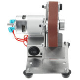 Μικρή Ηλεκτρική λειαντική μηχανή ζώνης DIY για μεταλλικό ξύλινο γυάλισμα, μηχανή γρήγορης λείανσης ζώνης 330MM