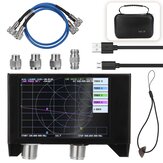 Kit analisador de rede vetorial de bateria 3000mAh SAA-2N NanoVNA V2 3GHz Versão 2.2 HF VHF UHF Analisador de antena Display de 4 polegadas