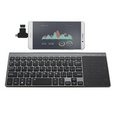 JP136 Ultra Thin 2,4 GHz Wireless Keyboard mit Touchpad für Laptops Desktop-Computer