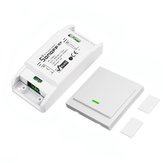 SONOFF® RF 7A 1500 W AC90-250V DIY WIFI Kablosuz Anahtarı Soket Modülü + 86 Duvar Paneli Kablosuz Verici