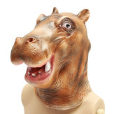 Víziló-folyami ló maszk rémisztő állat Halloween jelmez Színház Rekvizitum Party Cosplay