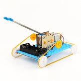 DIY教育電動ロボットタンク科学的発明のおもちゃ