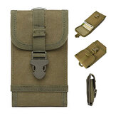 Universal 6 Pollici Outdoor Sports Military Nylon Gancio Cintura Vita telefono impermeabile Borsa per Smartphone