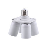 4 In 1 E27 To E27 Base Light Lamp Bulb Adapter Holder  Splitter Socket AC100-240V